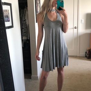 Simple Grey Dress